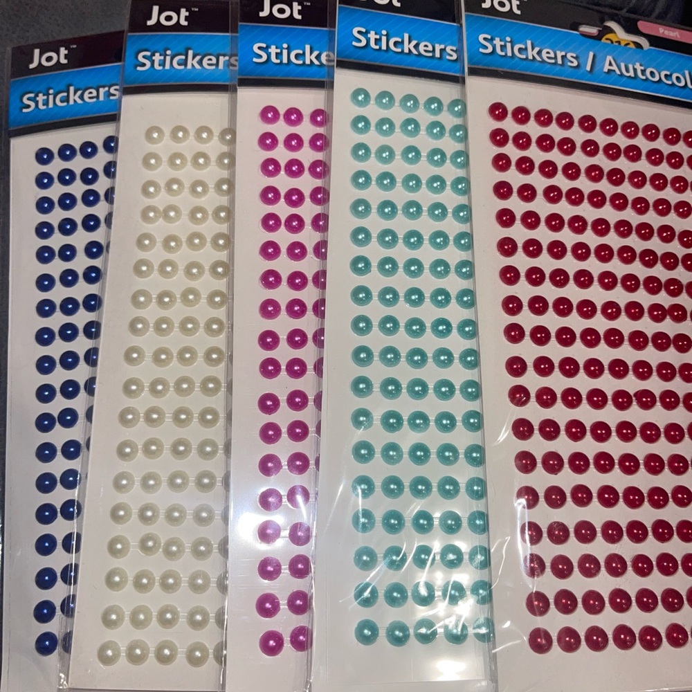 Assorted Craft/Decorative stickers (42 pieces)